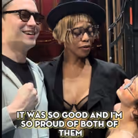 Video: Laverne Cox Visits THE GREAT GATSBY on Broadway Video