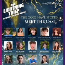THE LIGHTNING THIEF: THE PERCY JACKSON MUSICAL to Open at Valley Youth Theatre