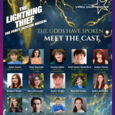 THE LIGHTNING THIEF: THE PERCY JACKSON MUSICAL to Open at Valley Youth Theatre