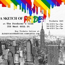 A SKETCH OF PRIDE Comes to the Producer's Club This Weekend