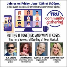 Theater Resources Unlimited to Host Zoom Session on Staging a Successful Musical…