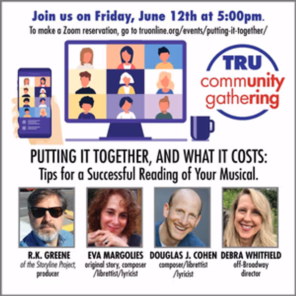 Theater Resources Unlimited to Host Zoom Session on Staging a Successful Musical Read Photo