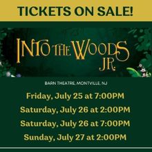 INTO THE WOODS JR. to be Presented at Aspire Performing Arts