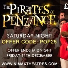 £25 Golden Tickets Released To Sasha Regan's All-Male THE PIRATES OF PENZANCE