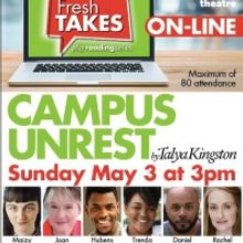WAM Theatre Raises $3,225 With Online Play Reading of CAMPUS UNREST