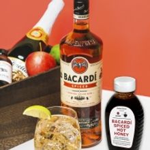 BACARDI Spiced Hot Honey and Spiced Up Cider Party Kit for Game Days and Holiday Fest