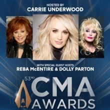 Carrie Underwood to Host the CMA AWARDS with Special Guest Hosts Dolly Parton and Reba