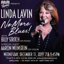 Linda Lavin And Billy Stritch of NO MORE BLUES! at The Birdland Theater