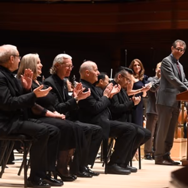 Philadelphia Orchestra Presents 2026 C. Hartman Kuhn Award to Bassist Nathaniel West Photo