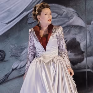 Lesley Manville Flew in for the Tony Awards This Morning After Closing a West End Sho Photo