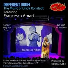 Previews: DIFFERENT DRUM: THE MUSIC OF LINDA RONSTADT at Arthur Newman Theater, Palm