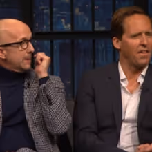 VIDEO: Nat Faxon and Jim Rash Share Awkward Encounters from Filming DOWNHILL on LATE…