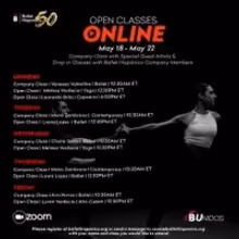 Ballet Hispánico Open Classes Online Through June 5
