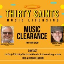 James A. Rocco and Renee Prola Announce the Launch of Thirty Saints Music Licensing