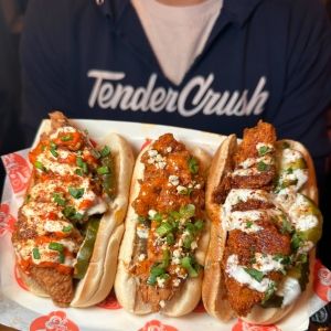 TENDER CRUSH Introduces 'Tender Dogs'