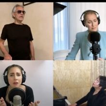 VIDEO: Celine Dion, Andrea Bocelli, Lady Gaga & Lang Lang Perform 'The Prayer'