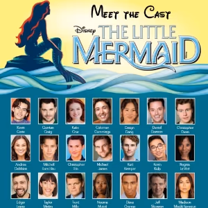 Full Cast Announced for Disney's THE LITTLE MERMAID At La Mirada Theatre For The…