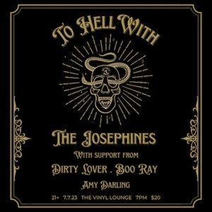 Southern Rock Band The Josephines Will Headline Show At The Vinyl Lounge Next Month