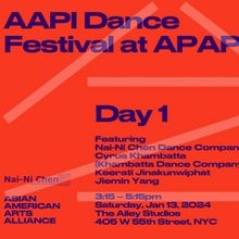 Nai-Ni Chen Dance Company And Asian American Arts Alliance Present AAPI Dance Festiva