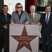 Don McLean Receives Star On Las Vegas Walk Of Stars