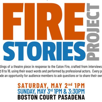 In Other People’s Shoes To Present Additional Performances Of FIRE STORIES PROJECT Fr