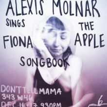 Alexis Molnar Sings The Fiona Apple Songbook At Don't Tell Mama