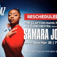 The Clayton-Hamilton Jazz Orchestra Featuring Samara Joy Rescheduled at The Soraya