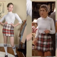 VIDEO: 'The One Where Jamie Recreates Rachel Green's Outfits' on The Dressing Room…