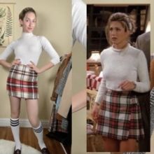 VIDEO: 'The One Where Jamie Recreates Rachel Green's Outfits' on The Dressing Room wi