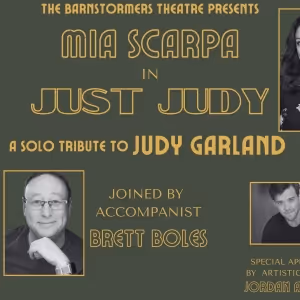 Judy Garland Tribute Concert JUST JUDY is Coming To The Barnstormers Stage