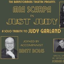 Judy Garland Tribute Concert JUST JUDY is Coming To The Barnstormers Stage