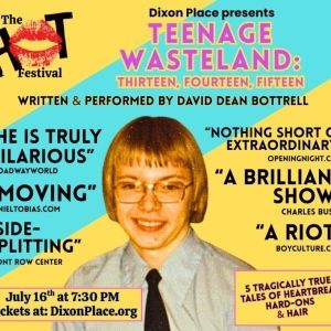 David Dean Bottrell Brings Solo Show to HOT! Festival at Dixon Place