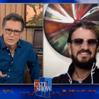 VIDEO: Ringo Starr Talks About The Beatles' First Trip to the U.S. on THE LATE SHOW Video