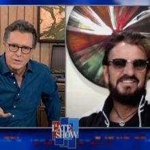 VIDEO: Ringo Starr Talks About The Beatles' First Trip to the U.S. on THE LATE SHOW