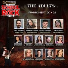 Cast Set for SCHOOL OF ROCK at CM Performing Arts