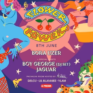 British Icon Boy George Joins Flower Power at Pacha Ibiza
