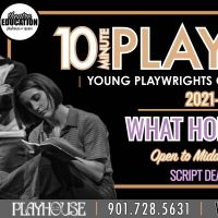 Entries Now Being Accepted For Playhouse on the Square's Young Playwriting…