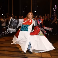 Photo Coverage: Katie Webber Receives the Legacy Robe on Opening Night of TINA