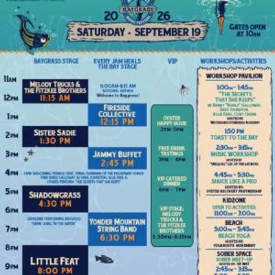 ANNAPOLIS BAYGRASS Festival Releases 2026 Schedule and Live Broadcast Plans