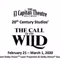 El Capitan Theatre Presents THE CALL OF THE WILD