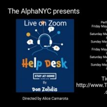 The AlphaNYC Presents HELP DESK Live On Zoom