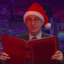 VIDEO: John Oliver Wants to Put an End to SantaCon