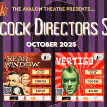 The Avalon Theatre to Present The Hitchcock Directors Series This October