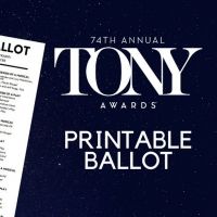 Download BroadwayWorld's Printable Ballot for the Tony Awards