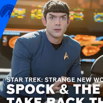 STRANGE NEW WORLDS Clip: Spock Leads Fight to Retake a Puppet-Filled Enterprise