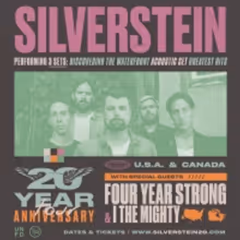 Silverstein Announces 20th Anniversary Tour