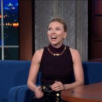VIDEO: Scarlett Johansson Talks BLACK WIDOW on THE LATE SHOW WITH STEPHEN COLBERT Video