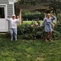 VIDEO: Leslie Jordan and Katie Couric Bust a Move to 'You Can't Stop the Beat'