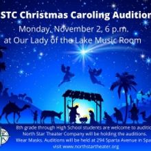 North Star Theater Company Announces Christmas Caroling Auditions For Teenagers