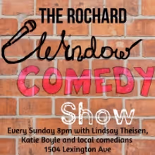 WINDOW COMEDY to be Performed This Sunday Out of the Window of the Rochard Bar